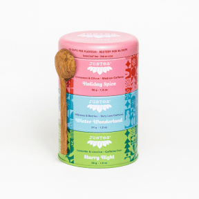 Justea - loose leaf holiday tea trio tin 6 x 97 g Online