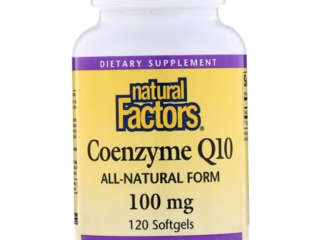 Natural factors - coenzyme q10 100 mg Supply