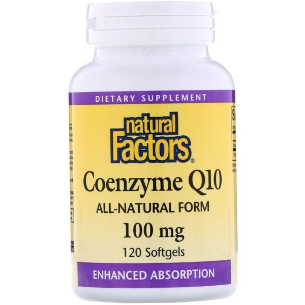 Natural factors - coenzyme q10 100 mg Supply