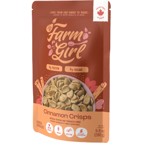 Farm girl - cinnamon crisps cereal 280 g Online now