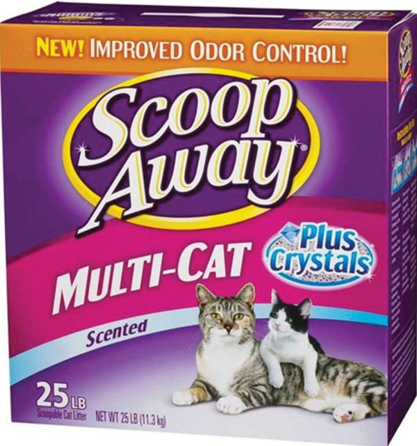 Clorox Petcare Products - Scoop Away Multi-cat Litter Fashion