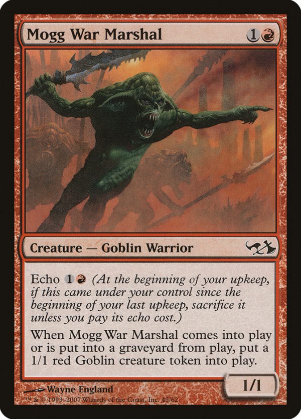 Mogg War Marshal [Duel Decks: Elves vs. Goblins] Supply