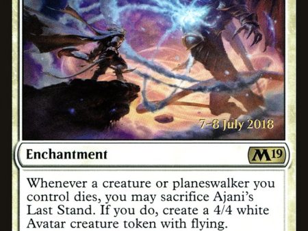 Ajani s Last Stand [Core Set 2019 Prerelease Promos] Online