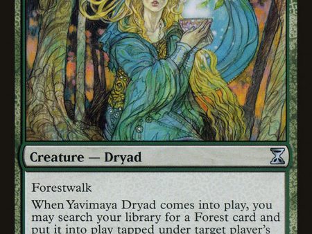 Yavimaya Dryad [Time Spiral] For Discount