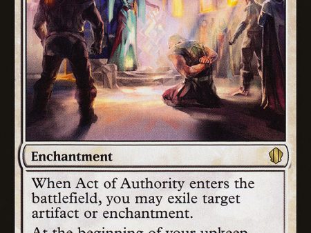 Act of Authority [Commander 2013] Online Sale