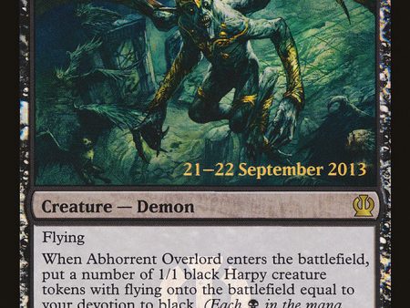 Abhorrent Overlord [Theros Prerelease Promos] Cheap