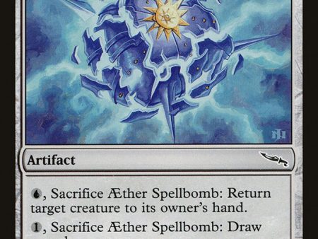 Aether Spellbomb [Mirrodin] Cheap